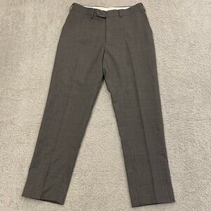 Suitsupply Brescia 100% Wool Dress Pants Mens 44 (Fits 28x25.5) VBC Super 120s